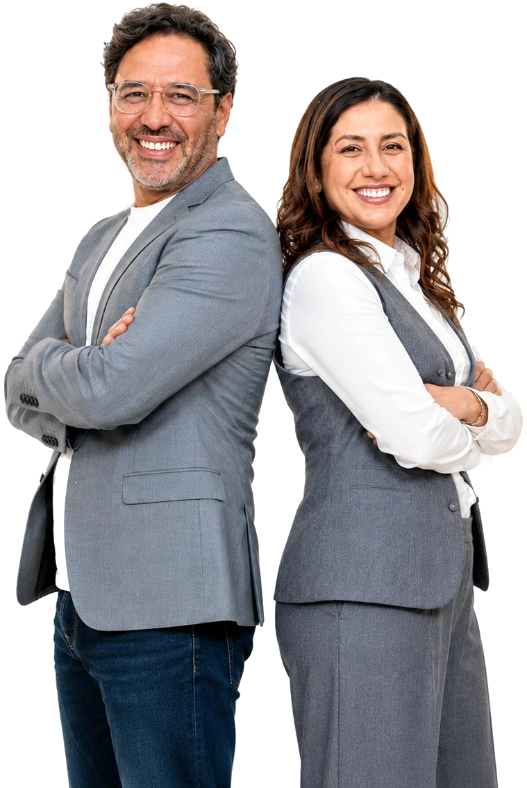 Dra. Judith Portillo y Dr. Gustavo Morales, fundadores de VOLUT